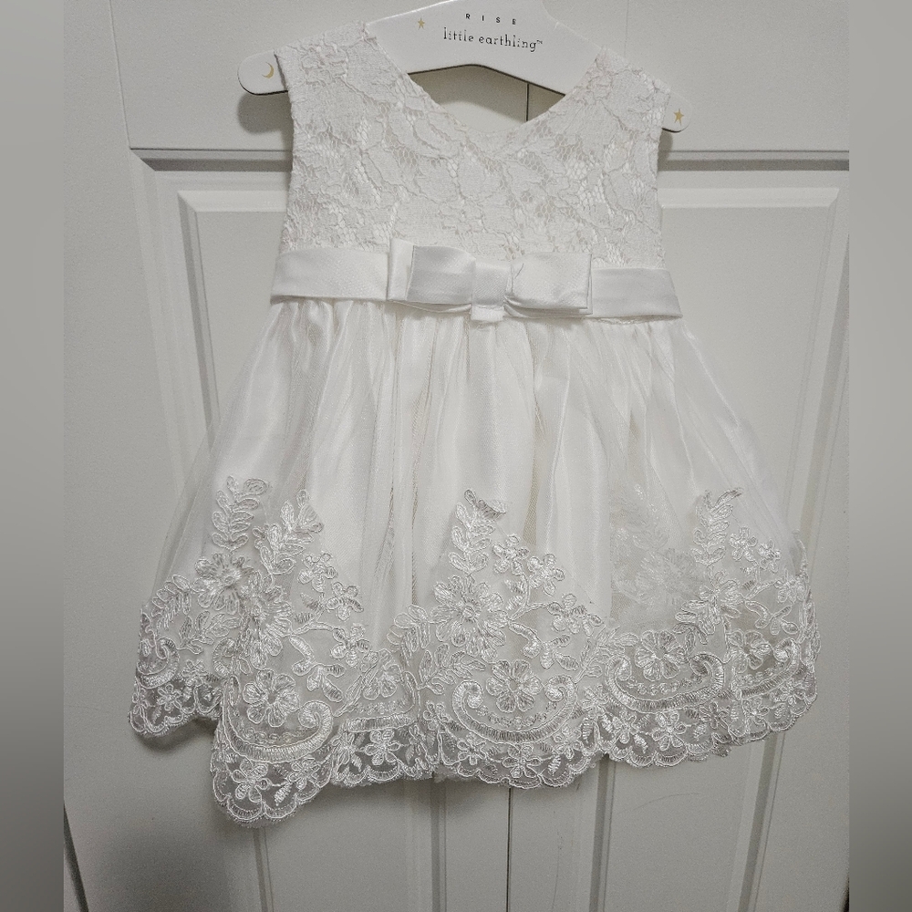 White Lace Baby Dress